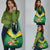 Brazil Canarinho Football Custom Grocery Bag Bora Brasil! Go Brazil!