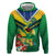 Brazil Canarinho Football Custom Hoodie Bora Brasil! Go Brazil!