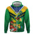 Brazil Canarinho Football Custom Hoodie Bora Brasil! Go Brazil!