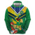 Brazil Canarinho Football Custom Hoodie Bora Brasil! Go Brazil!