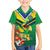 Brazil Canarinho Football Custom Kid Hawaiian Shirt Bora Brasil! Go Brazil!