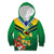 Brazil Canarinho Football Custom Kid Hoodie Bora Brasil! Go Brazil!