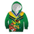 Brazil Canarinho Football Custom Kid Hoodie Bora Brasil! Go Brazil!