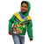 Brazil Canarinho Football Custom Kid Hoodie Bora Brasil! Go Brazil!