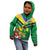 Brazil Canarinho Football Custom Kid Hoodie Bora Brasil! Go Brazil!
