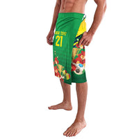 Brazil Canarinho Football Custom Lavalava Bora Brasil! Go Brazil!