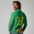 Brazil Canarinho Football Custom Long Sleeve Polo Shirt Bora Brasil! Go Brazil!
