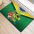 Brazil Canarinho Football Custom Rubber Doormat Bora Brasil! Go Brazil!