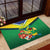 Brazil Canarinho Football Custom Rubber Doormat Bora Brasil! Go Brazil!