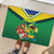 Brazil Canarinho Football Custom Rubber Doormat Bora Brasil! Go Brazil!