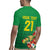 Brazil Canarinho Football Custom Rugby Jersey Bora Brasil! Go Brazil!
