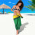 Brazil Canarinho Football Custom Sarong Bora Brasil! Go Brazil!