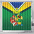 Brazil Canarinho Football Custom Shower Curtain Bora Brasil! Go Brazil!