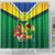 Brazil Canarinho Football Custom Shower Curtain Bora Brasil! Go Brazil!