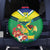 Brazil Canarinho Football Custom Spare Tire Cover Bora Brasil! Go Brazil!