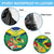 Brazil Canarinho Football Custom Spare Tire Cover Bora Brasil! Go Brazil!