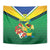 Brazil Canarinho Football Custom Tapestry Bora Brasil! Go Brazil!