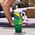 Brazil Canarinho Football Custom Tumbler With Handle Bora Brasil! Go Brazil!