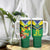 Brazil Canarinho Football Custom Tumbler With Handle Bora Brasil! Go Brazil!