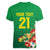 Brazil Canarinho Football Custom Women V-Neck T-Shirt Bora Brasil! Go Brazil!