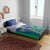 Brazil Canarinho Custom Bedding Set Macaw Mascot with Brazil Flag Colors