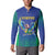 Brazil Canarinho Custom Button Sweatshirt Macaw Mascot with Brazil Flag Colors