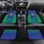 Brazil Canarinho Custom Car Mats Macaw Mascot with Brazil Flag Colors