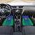 Brazil Canarinho Custom Car Mats Macaw Mascot with Brazil Flag Colors