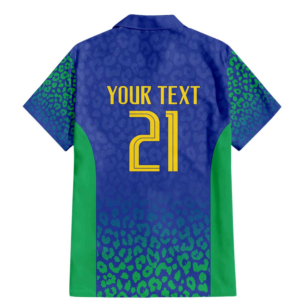 Brazil Canarinho Custom Family Matching Mermaid Dress and Hawaiian Shirt Macaw Mascot with Brazil Flag Colors