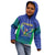 Brazil Canarinho Custom Kid Hoodie Macaw Mascot with Brazil Flag Colors