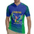Brazil Canarinho Custom Rugby Jersey Macaw Mascot with Brazil Flag Colors