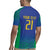 Brazil Canarinho Custom Rugby Jersey Macaw Mascot with Brazil Flag Colors
