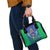 Brazil Canarinho Custom Shoulder Handbag Macaw Mascot with Brazil Flag Colors