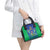 Brazil Canarinho Custom Shoulder Handbag Macaw Mascot with Brazil Flag Colors