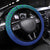 Brazil Canarinho Steering Wheel Cover Macaw Mascot with Brazil Flag Colors