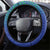 Brazil Canarinho Steering Wheel Cover Macaw Mascot with Brazil Flag Colors