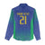 Brazil Canarinho Custom Women Casual Shirt Macaw Mascot with Brazil Flag Colors