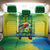 Brazil Football Custom Back Car Seat Cover Toco Toucan Bora Brasil! Go Brazil!