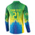 Brazil Football Custom Button Sweatshirt Toco Toucan Bora Brasil! Go Brazil!