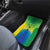 Brazil Football Custom Car Mats Toco Toucan Bora Brasil! Go Brazil!