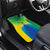 Brazil Football Custom Car Mats Toco Toucan Bora Brasil! Go Brazil!