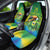 Brazil Football Custom Car Seat Cover Toco Toucan Bora Brasil! Go Brazil!