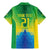 Brazil Football Custom Family Matching Mermaid Dress and Hawaiian Shirt Toco Toucan Bora Brasil! Go Brazil!