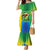 Brazil Football Custom Family Matching Mermaid Dress and Hawaiian Shirt Toco Toucan Bora Brasil! Go Brazil!