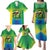 Brazil Football Custom Family Matching Puletasi and Hawaiian Shirt Toco Toucan Bora Brasil! Go Brazil!