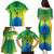 Brazil Football Custom Family Matching Puletasi and Hawaiian Shirt Toco Toucan Bora Brasil! Go Brazil!