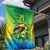 Brazil Football Custom Garden Flag Toco Toucan Bora Brasil! Go Brazil!