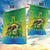 Brazil Football Custom Garden Flag Toco Toucan Bora Brasil! Go Brazil!