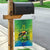 Brazil Football Custom Garden Flag Toco Toucan Bora Brasil! Go Brazil!