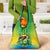 Brazil Football Custom Grocery Bag Toco Toucan Bora Brasil! Go Brazil!